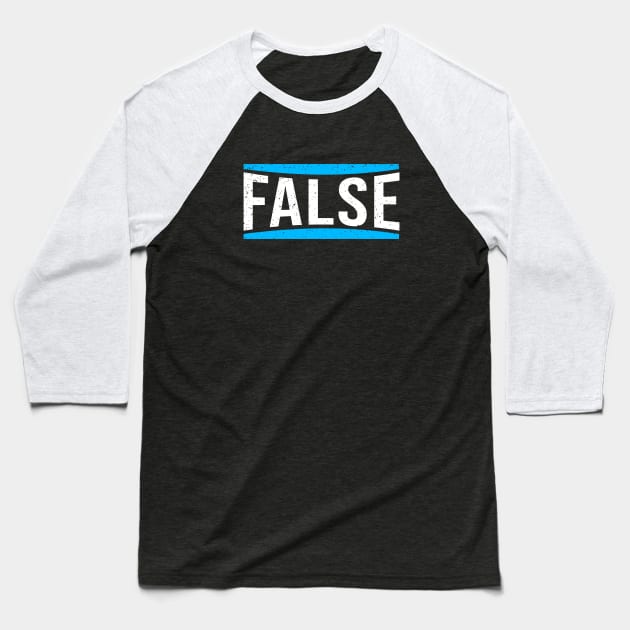 FALSE - The Office Baseball T-Shirt by Printnation